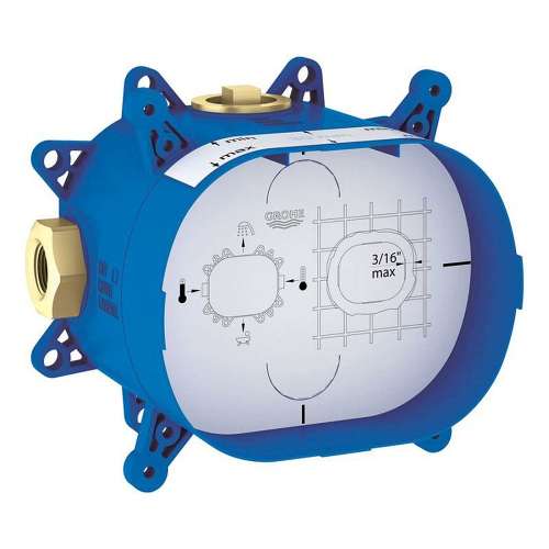 35026000 GrohFlex Universal Rough-in Box in Chrome