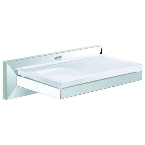 40504000 Allure Brilliant Shelf with Soad Dish in Chrome