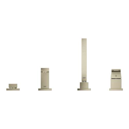 Eurocube Four-Hole Tub Filler With Hs, 19897En1