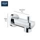 Diverter Tub Spout, 13382001