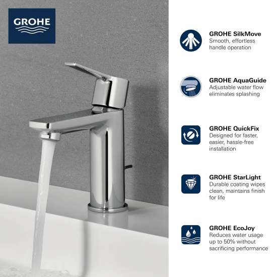 Single Hole Single-Handle XS-Size Bathroom Faucet, 1.2 GPM (4.5 L/min), 2382400A