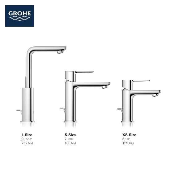 Single Hole Single-Handle XS-Size Bathroom Faucet, 1.2 GPM (4.5 L/min), 2382400A