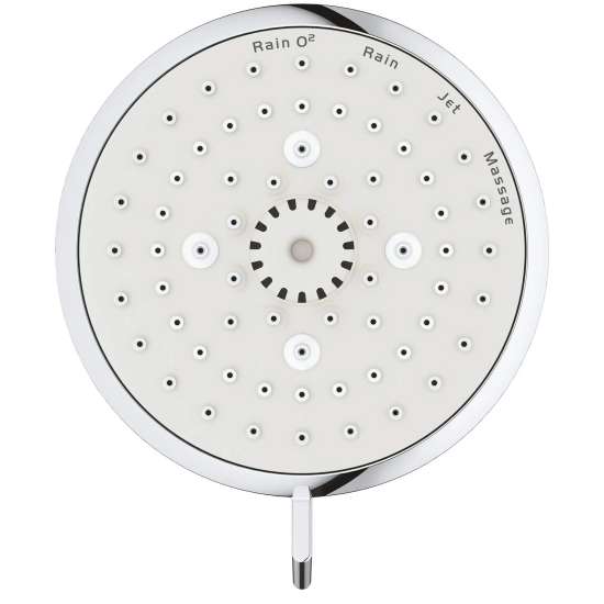 Tempesta 100 Shower Head, 4