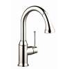 04216830 Talis C Prep Kitchen Faucet, 2-Spray Pull-Down, 1.75 GPM, In Polished Nickel