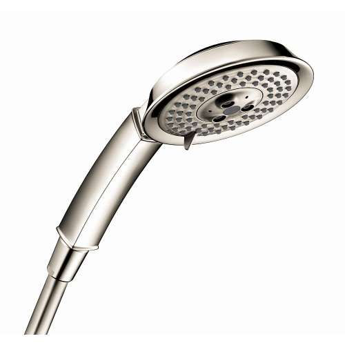 04345830 Raindance Classic 2.0 GPM 3-Jet Handshower 100, In Polished Nickel
