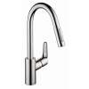 04505000 Focus HighArc Kitchen Faucet, 2-Spray Pull-Down, 1.75 GPM, In Chrome