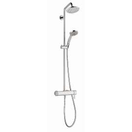 Croma Showerpipe 160 2.0 GPM 1-Jet with Pressure Balance - In Multiple Colors
