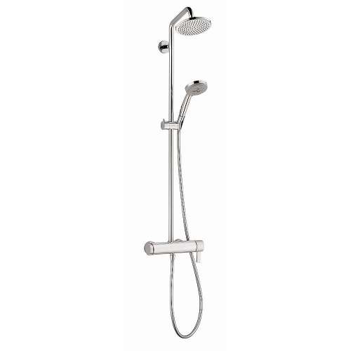 Croma Showerpipe 160 2.0 GPM 1-Jet with Pressure Balance - In Multiple Colors