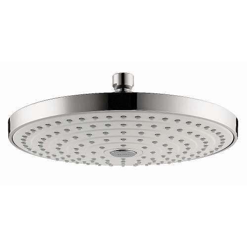 04720400 Raindance Select S 1.8 GPM 2-Jet Showerhead 240, In White/Chrome