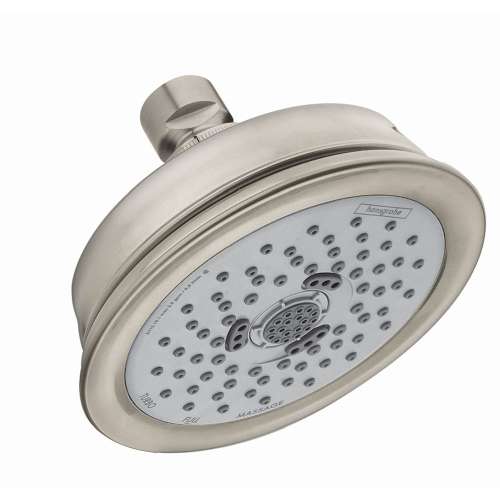 04751820 Croma 100 Classic 1.8 GPM 3-Jet Showerhead, In Brushed Nickel