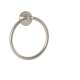 06095820 C Accessories Wall Mounted Towel Ring, In Brushed Nickel