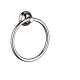 06095830 C Accessories Wall Mounted Towel Ring, In Polished Nickel
