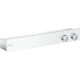 Hansgrohe Showertablet Thermostatic Trim 600 For Exposed Installation For 2 Functions In White/Chrome, 13108401
