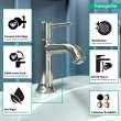 Hansgrohe Talis C Single-Hole Faucet 80 With Pop-Up Drain, 1.2 Gpm In Polished Nickel, 14111831