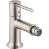 Hansgrohe Talis C Single-Hole Bidet Faucet In Brushed Nickel, 14120821
