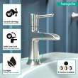 Hansgrohe Talis C Single-Hole Faucet 90 With Pop-Up Drain, 1.2 Gpm In Brushed Nickel, 14127821
