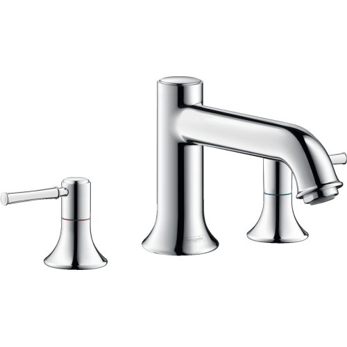 Hansgrohe Talis C 3-Hole Roman Tub Set Trim In Chrome, 14313001