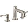 Hansgrohe Talis C 3-Hole Roman Tub Set Trim In Brushed Nickel, 14313821