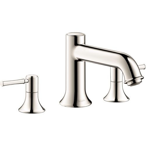 Hansgrohe Talis C 3-Hole Roman Tub Set Trim In Polished Nickel, 14313831