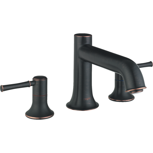 Hansgrohe Talis C 3-Hole Roman Tub Set Trim In Rubbed Bronze, 14313921