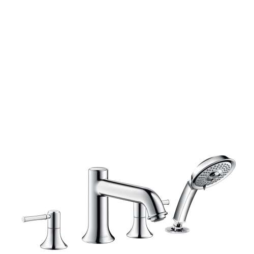 Hansgrohe Talis C 4-Hole Roman Tub Set Trim With 2.0 Gpm Handshower