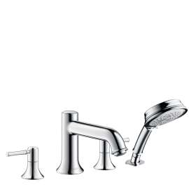 Hansgrohe Talis C 4-Hole Roman Tub Set Trim With 1.8 Gpm Handshower