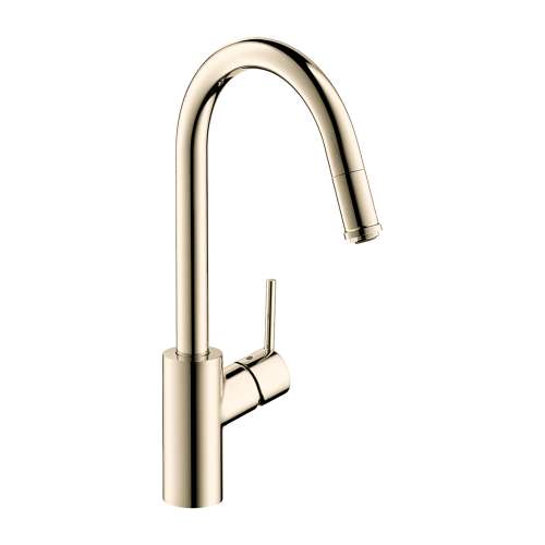 Hansgrohe Talis S² Higharc Kitchen Faucet, 1-Spray Pull-Down, 1.75 Gpm In Polished Nickel, 14872831