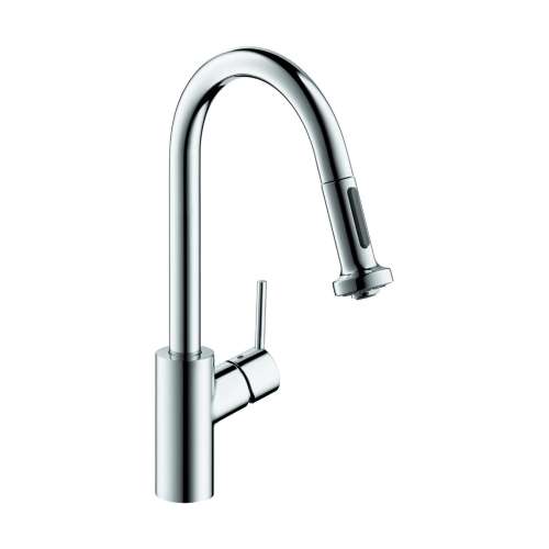 Hansgrohe Talis S² Higharc Kitchen Faucet, 2-Spray Pull-Down, 1.75 Gpm In Chrome, 14877001