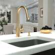 Hansgrohe Talis S² Higharc Kitchen Faucet, 2-Spray Pull-Down, 1.75 Gpm In Brushed Gold Optic, 14877251
