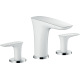 Hansgrohe Puravida Widespread Faucet 110, 1.2 Gpm In White/Chrome, 15073401