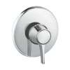 Hansgrohe Ecostat Classic Pressure Balance Trim, Round In Chrome, 15404001