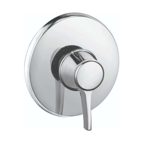 Hansgrohe Ecostat Classic Pressure Balance Trim, Round In Chrome, 15404001