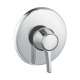 Hansgrohe Ecostat Classic Pressure Balance Trim, Round In Chrome, 15404001