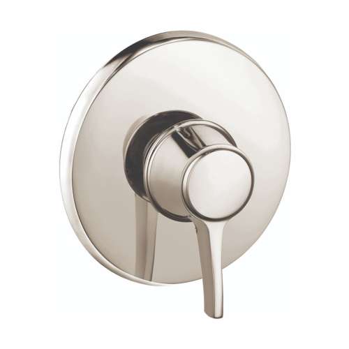 Hansgrohe Ecostat Classic Pressure Balance Trim, Round In Polished Nickel, 15404831