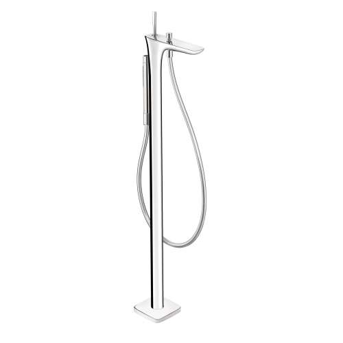 Hansgrohe Puravida Freestanding Tub Filler Trim With 2.0 Gpm Handshower In Chrome, 15473001