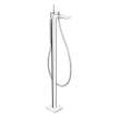Hansgrohe Puravida Freestanding Tub Filler Trim With 1.75 Gpm Handshower In Chrome, 15477001