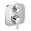 Hansgrohe Ecostat E Thermostatic Trim With Volume Control And Diverter In Chrome, 15708001