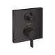 Hansgrohe Ecostat Thermostatic Trim With Volume Control In Matte Black, 15712671