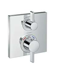 Hansgrohe Ecostat Square Thermostatic Trim With Volume Control And Diverter