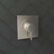 Hansgrohe Ecostat Square Pressure Balance Trim In Brushed Nickel, 15724821