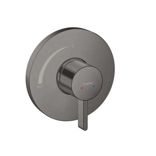 Hansgrohe Ecostat S Pressure Balance Trim In Brushed Black Chrome, 15739341