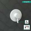 Hansgrohe Ecostat S Pressure Balance Trim In Matte White, 15739701