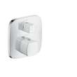 Hansgrohe Puravida Thermostatic Trim With Volume Control In White/Chrome, 15775401