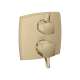 Hansgrohe Ecostat Classic Pressure Balance Trim Classic Square With Diverter In Brushed Bronze, 15865141