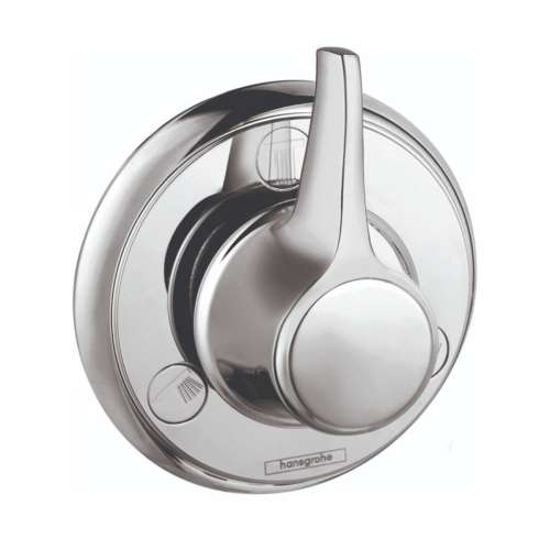 Hansgrohe Ecostat Classic Diverter Trim Trio/Quattro In Chrome, 15934001