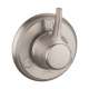 Hansgrohe Ecostat Classic Diverter Trim Trio/Quattro In Brushed Nickel, 15934821