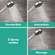 Hansgrohe Pulsify S Handshower 105 3-Jet