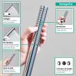 Hansgrohe Pulsify S Baton Handshower 100 1-Jet