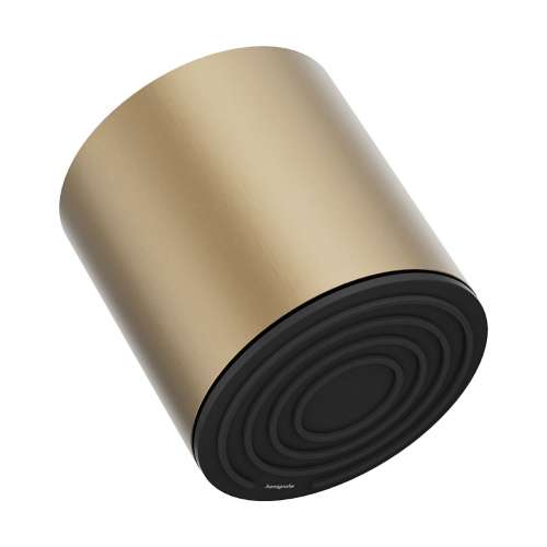 Hansgrohe Pulsify S Showerhead 105 1-Jet, 1.75 Gpm In Brushed Bronze, 24132141