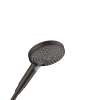 Hansgrohe Raindance Select S Handshower 120 3-Jet Powderrain, 2.5 Gpm In Matte Black, 26037671